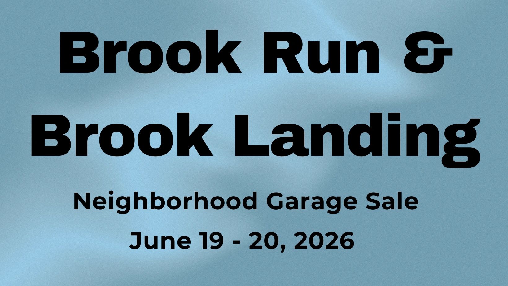 Brook Run Neighborhood Association